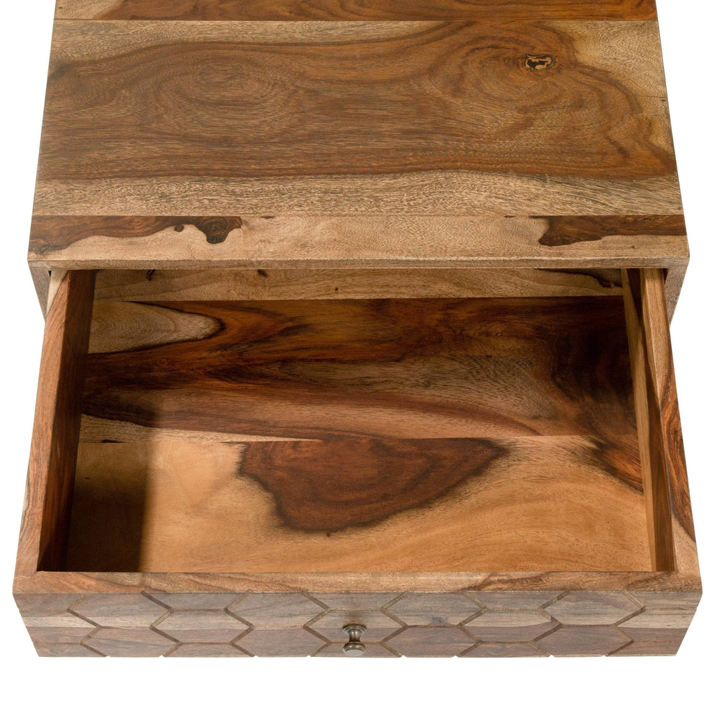 Natural Oak Nightstands Set of 2 U617163