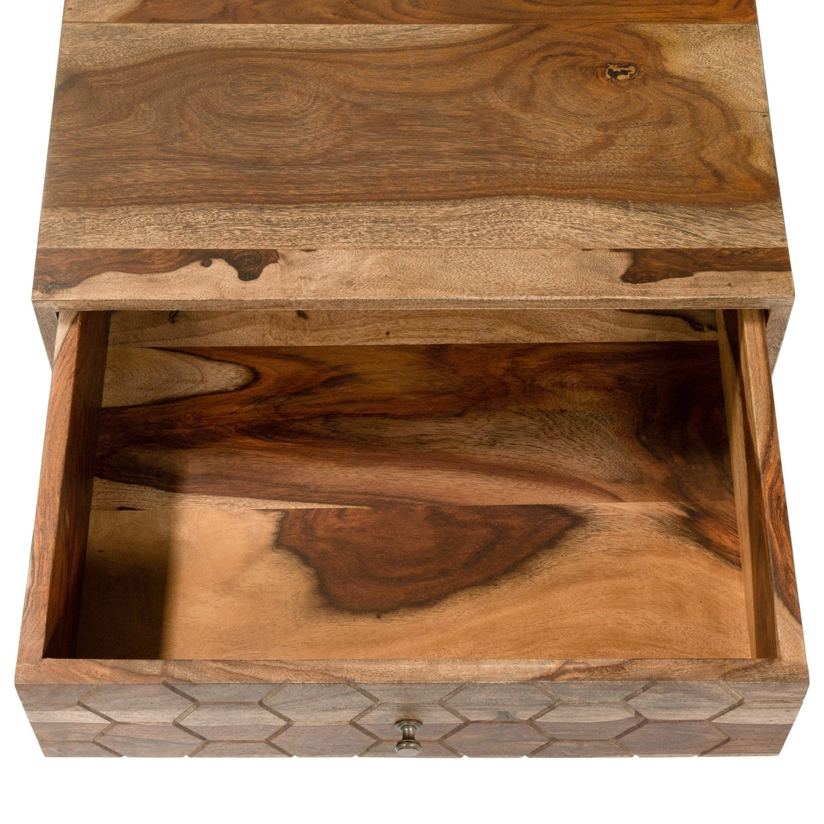Natural Oak Nightstands Set of 2 U617163
