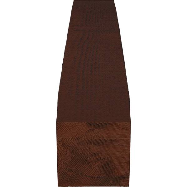 Rough Sawn Faux Wood Fireplace Mantel M295