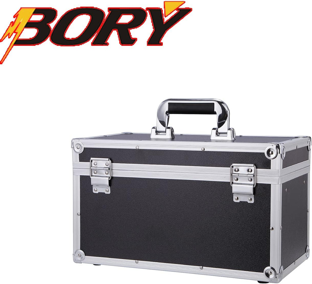 Lockable Portable Aluminum Tool Box Organizer Pack of 2 D543329