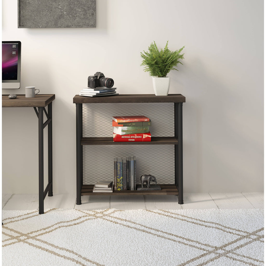Brown Industrial Bookcase O365
