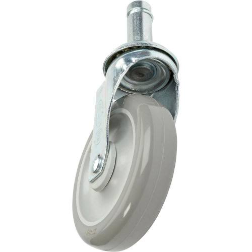 Stem Casters Set of 4 Polyurethane Wheel 2 with Brakes H77409