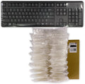 Waterproof Anti-Dust Universal Keyboard Cap Cover 100 Pack Z42245