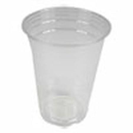Clear Plastic Cold Cups 16 oz 20 Cups Sleeve R9020