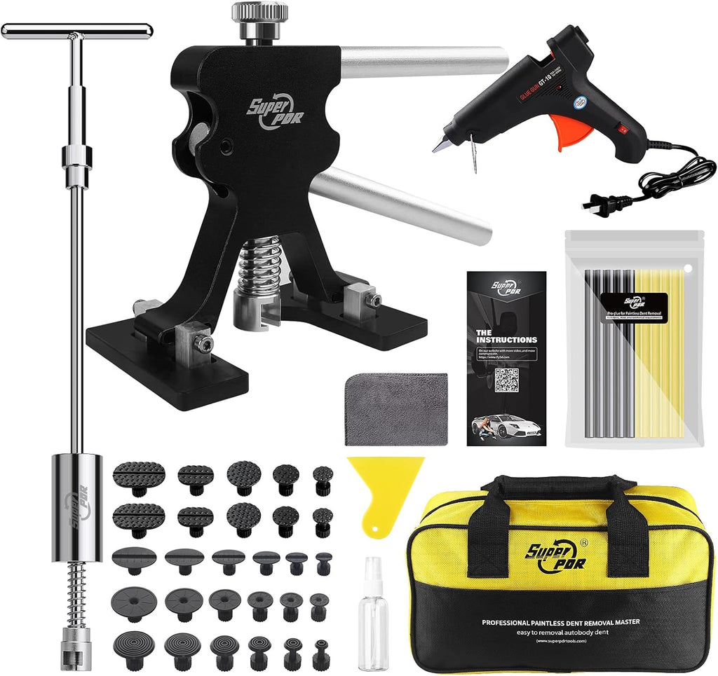 Auto Dent Puller Kit with Slide Hammer, Pack of 2 Y62549