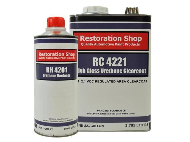Blue Urethane Basecoat Clearcoat Car Auto Paint Medium Gallon Kit M265