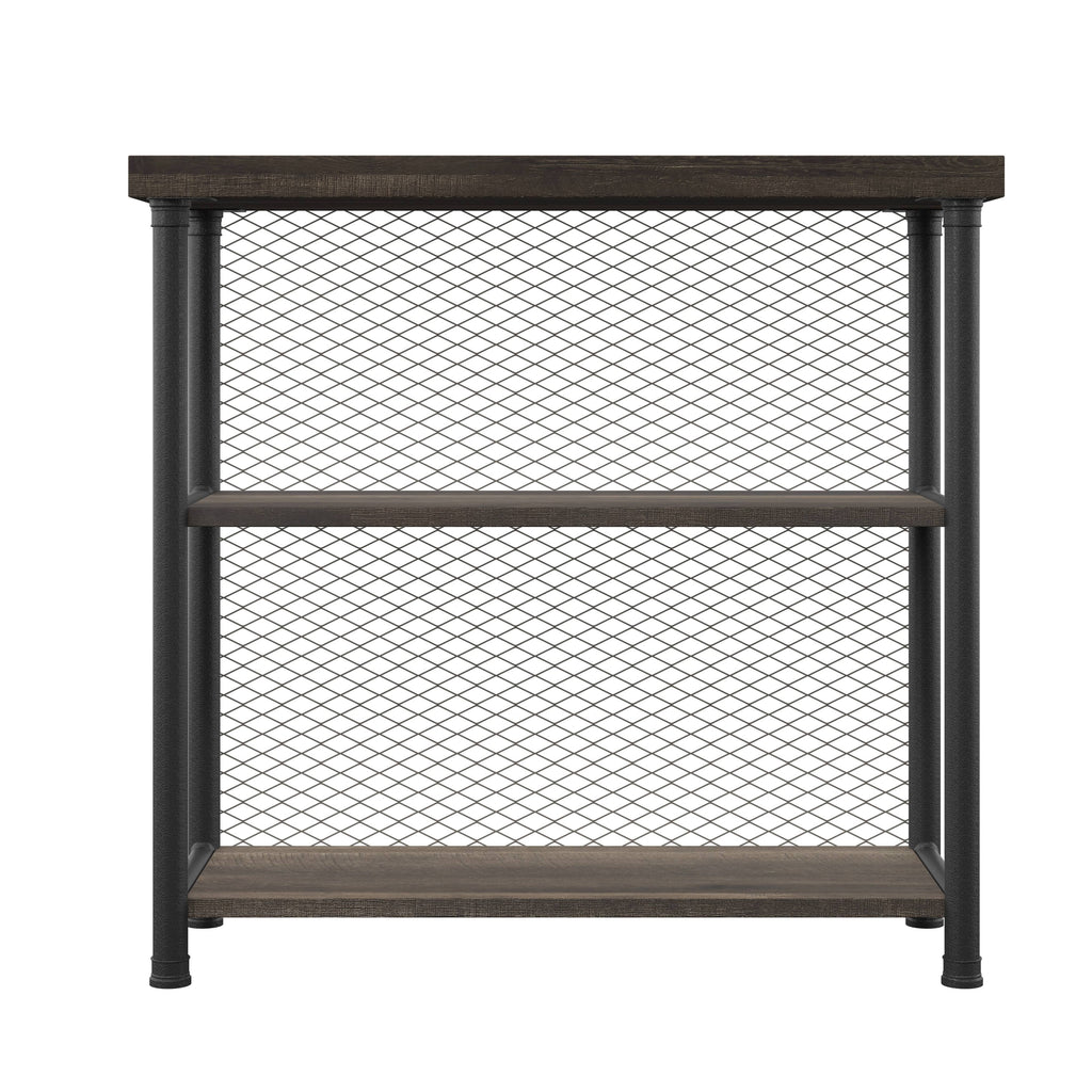 Brown Industrial Bookcase O365