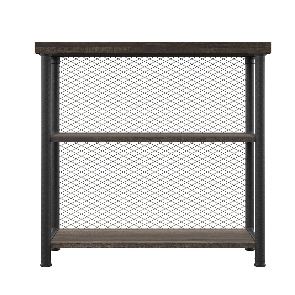 Brown Industrial Bookcase O365