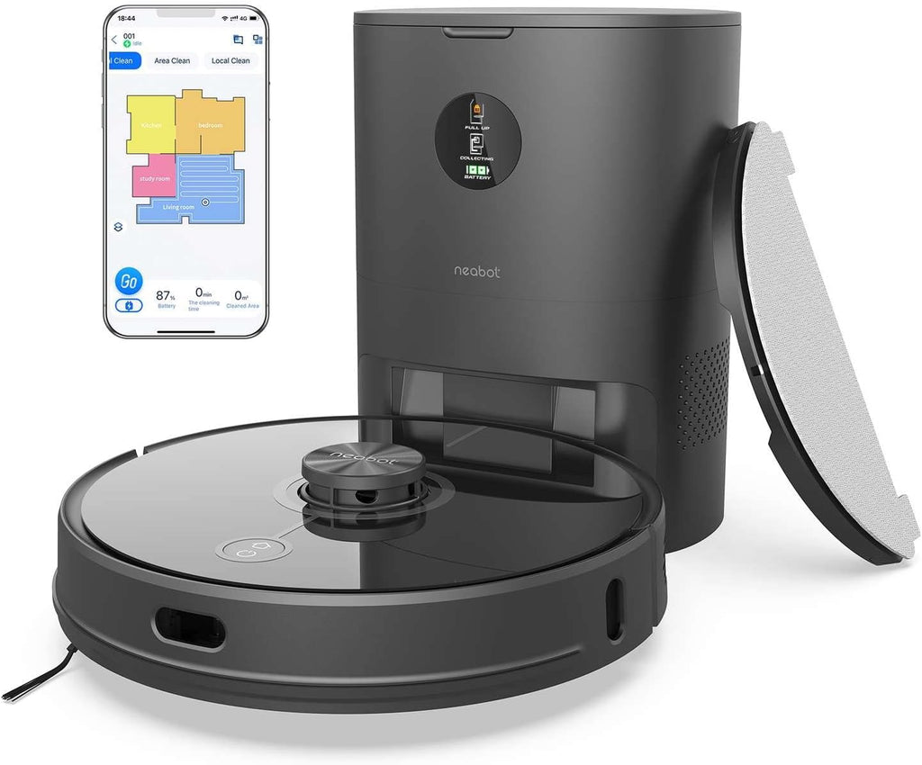 Robot Vacuum with Self-Emptying, Wi-Fi Connected, Lidar Navigation, Sweep, Mop W931
