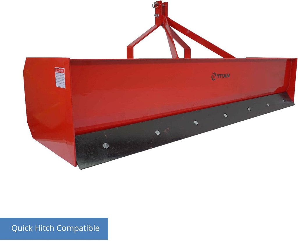 Box Blade Tractor Attachment with Scarifier Shank A52533