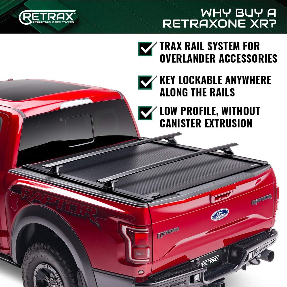 Retractable Truck Bed Tonneau Cover V471724