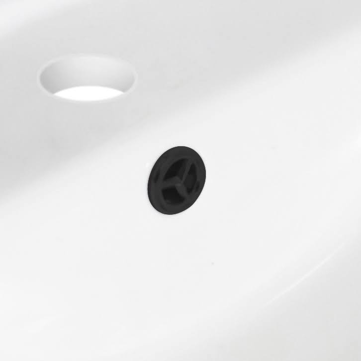 18.25-in. W Rectangle Undermount Sink Set in Biscuit T946