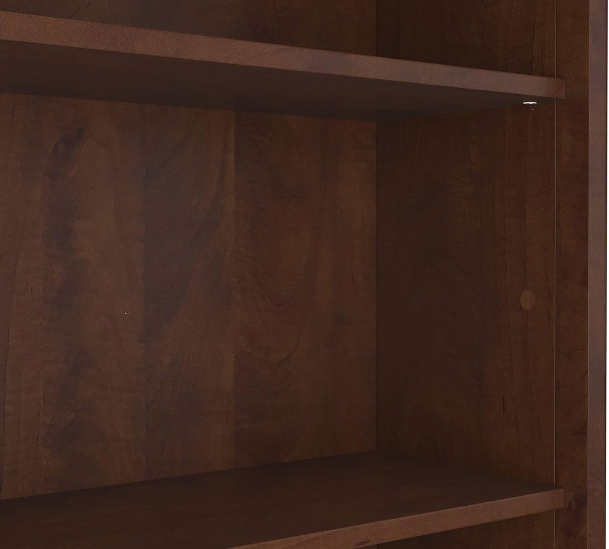 5 Shelf Tanned Cherry Bookcase Q5455