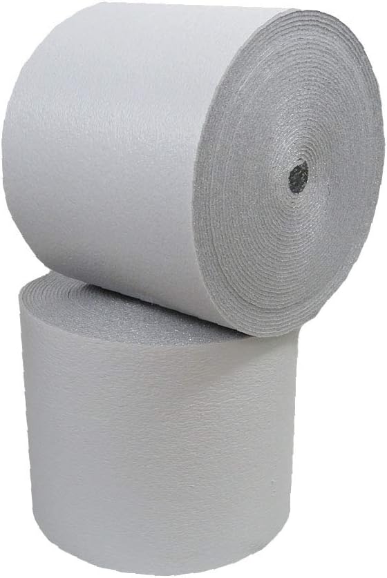White Reflective Foam Core 2 Car Garage Door Insulation Kit 18FT x 8FT Y835