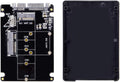 M.2 NGFF B-Key & mSATA SSD to SATA Adapter Enclosure with Switch K3017