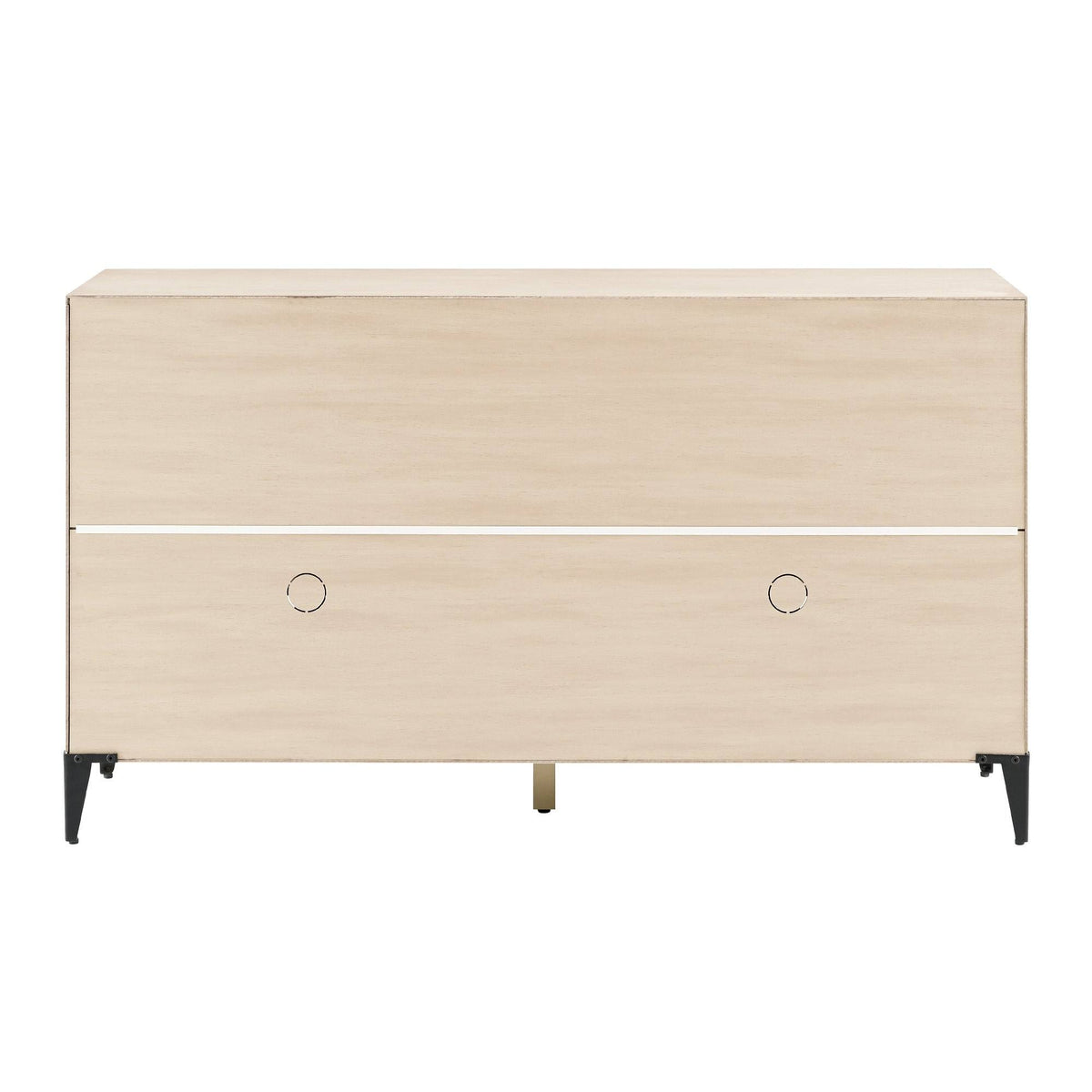 58-Inch 2-Drawer Fluted Glass Door Sideboard B190