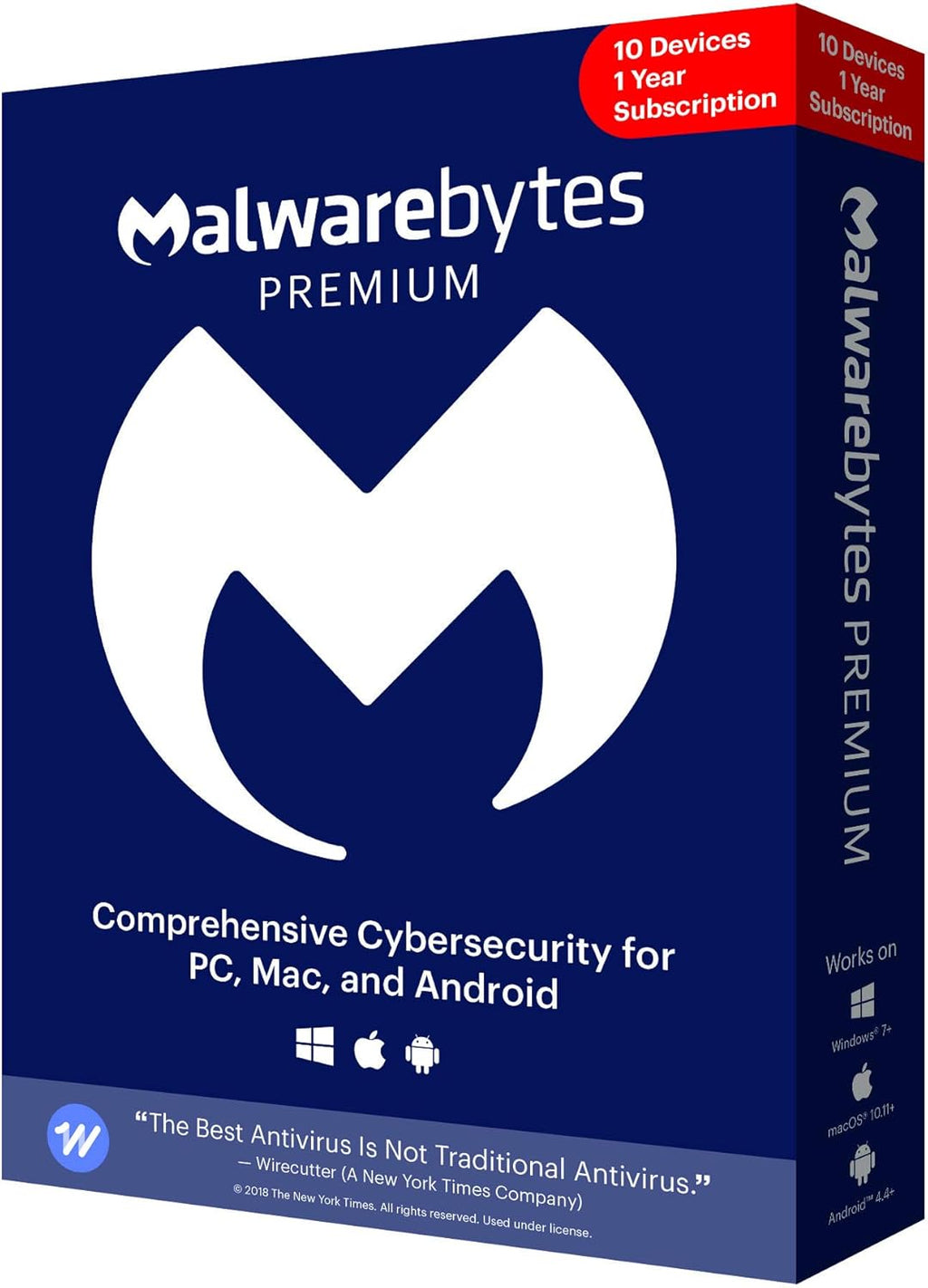 Antivirus Software 12 Months 10 Devices A321351