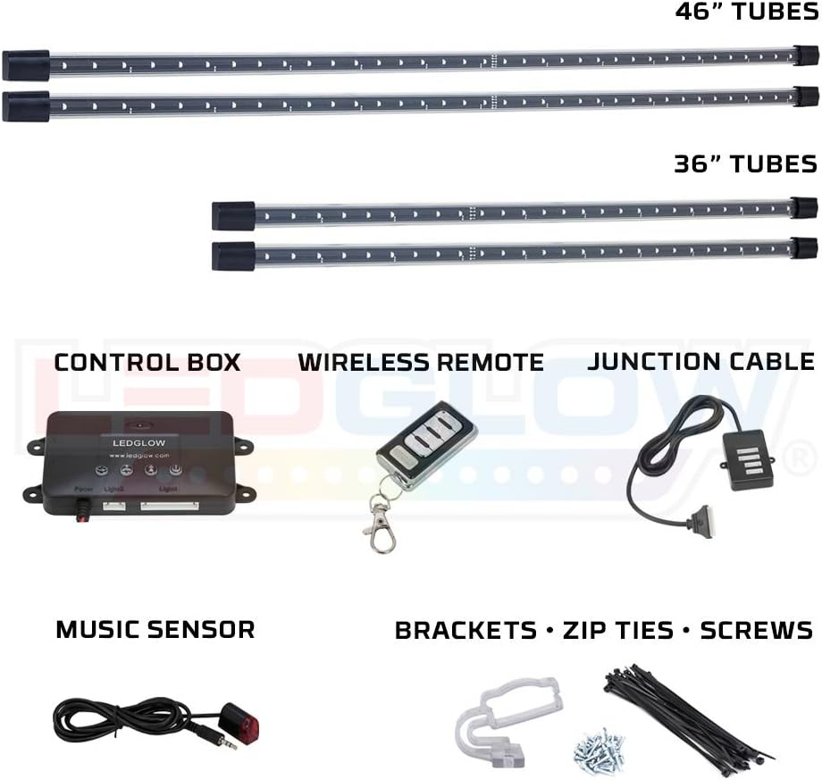 Purple LED Underbody Lighting Kit T942748