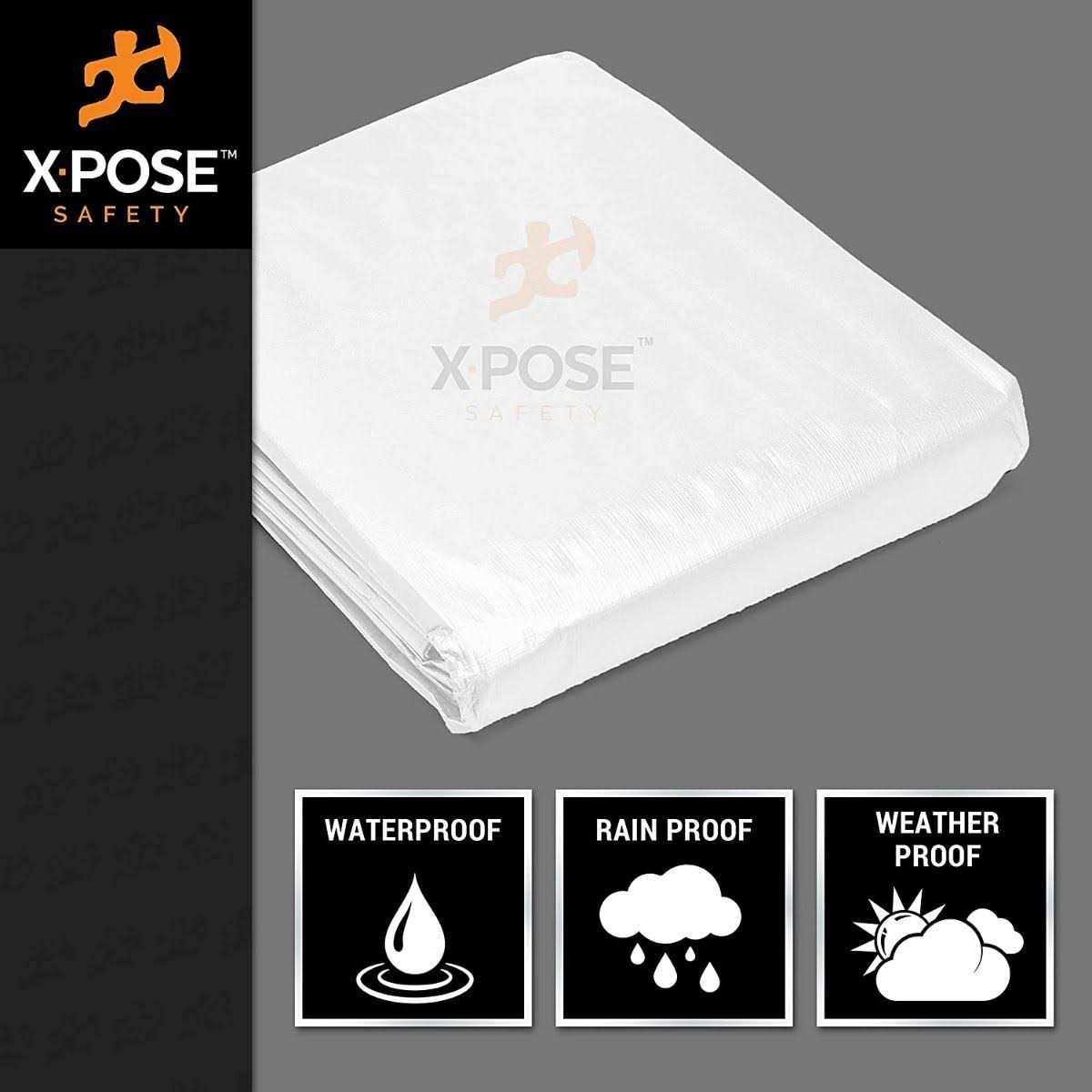 Heavy Duty White Tarps 7 x 40 Case of 4 N489256