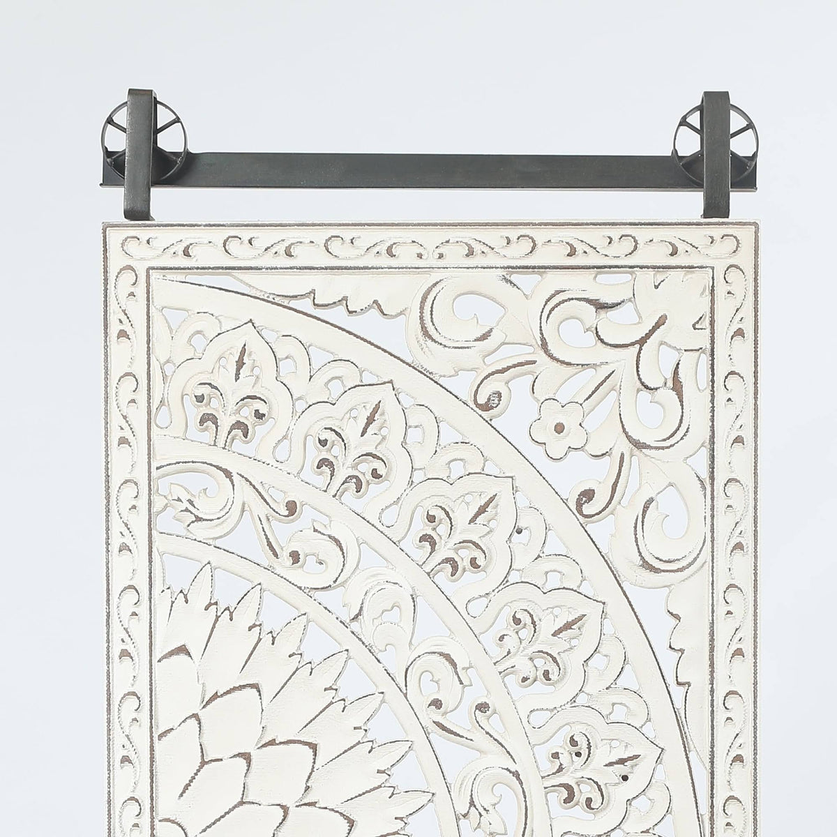 Set of 2 Decorative Carved MDF Wall Panel M344598