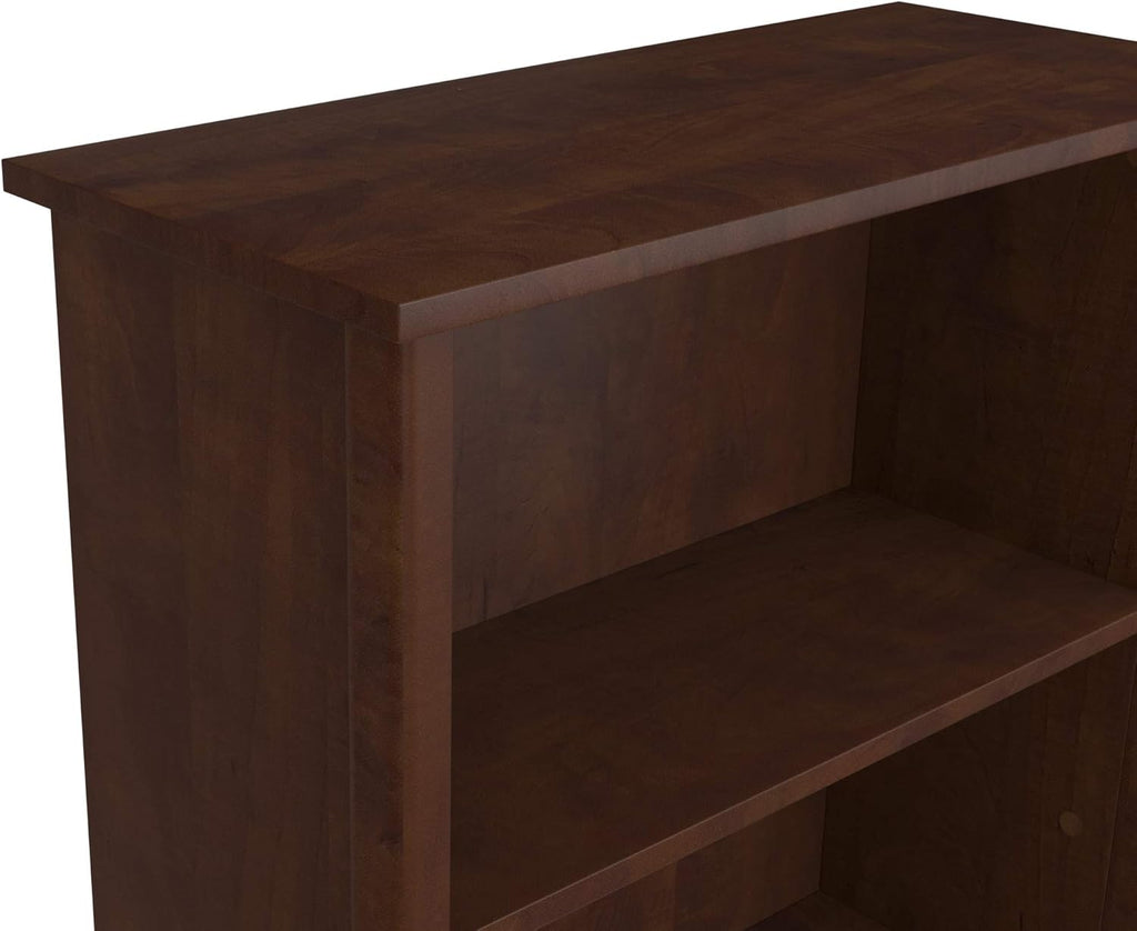 5 Shelf Tanned Cherry Bookcase Q5455