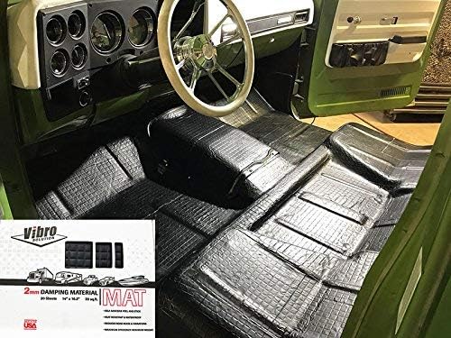 1/4 Sound Dampening Insulator 100% Waterproof Closed Cell Foam Automotive Sound Deadener 9 Large Sheets N88426