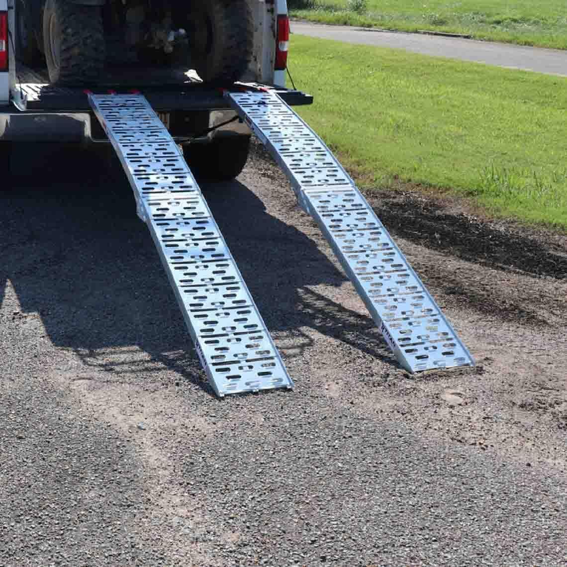 Aluminum Plate Top Ramp 7.5 Ft Pair P631670