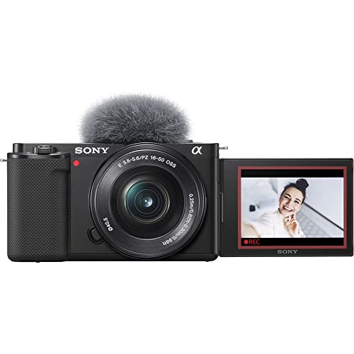 Black Mirrorless Camera with 16-50mm Lens N8433