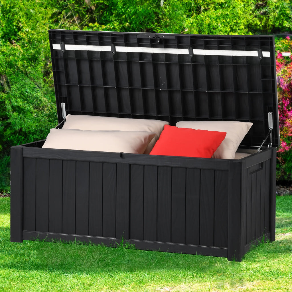 Waterproof Heavy Duty Large Plastic Deck Box P549