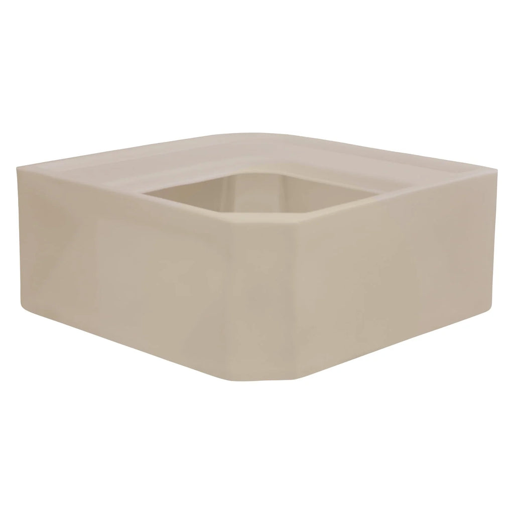 Grey Pontoon Corner Section Radius Seat Base H208