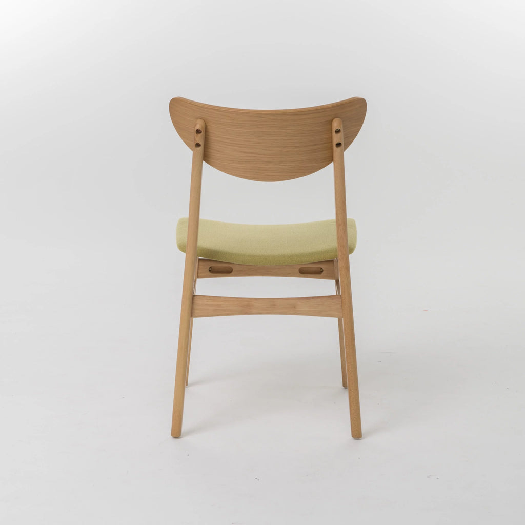 Mid Century Modern Fabric Dining Chairs, Set of 2 C86871