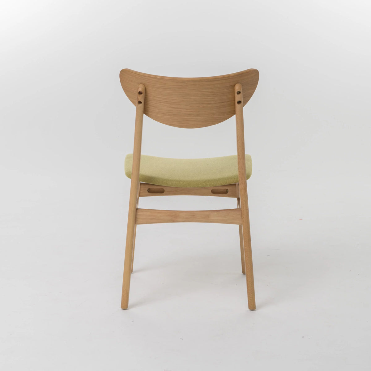 Mid Century Modern Fabric Dining Chairs, Set of 2 C86871