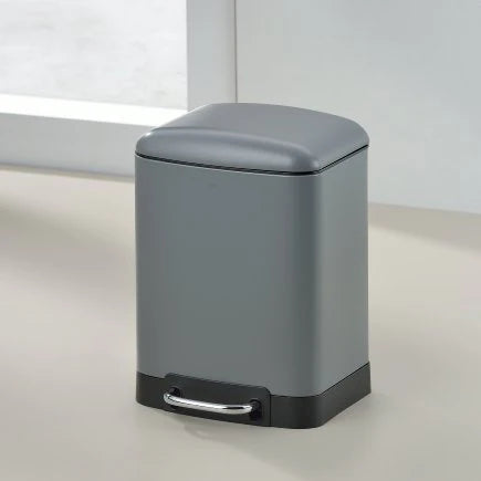 Grey Pedal Dust Bin J2790