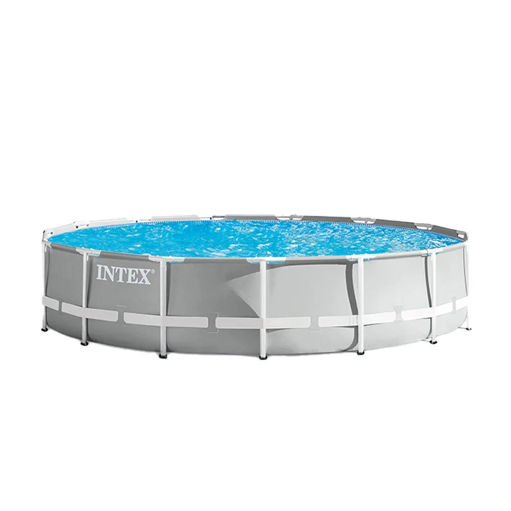 15 Foot x 42 Inch Prism Frame Above Ground Swimming Pool Set with Filter G56914