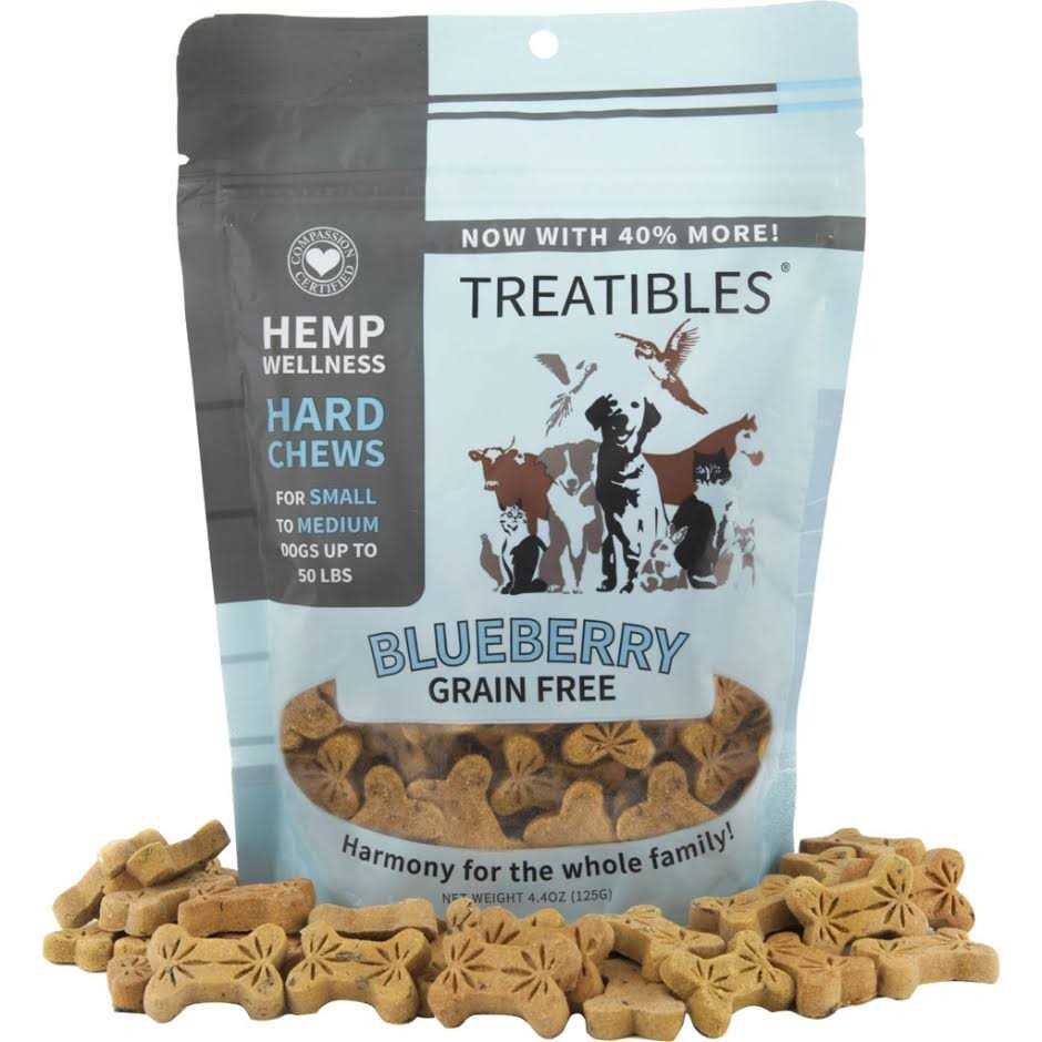 Grain Free Blueberry Chews 1mg Small T2410