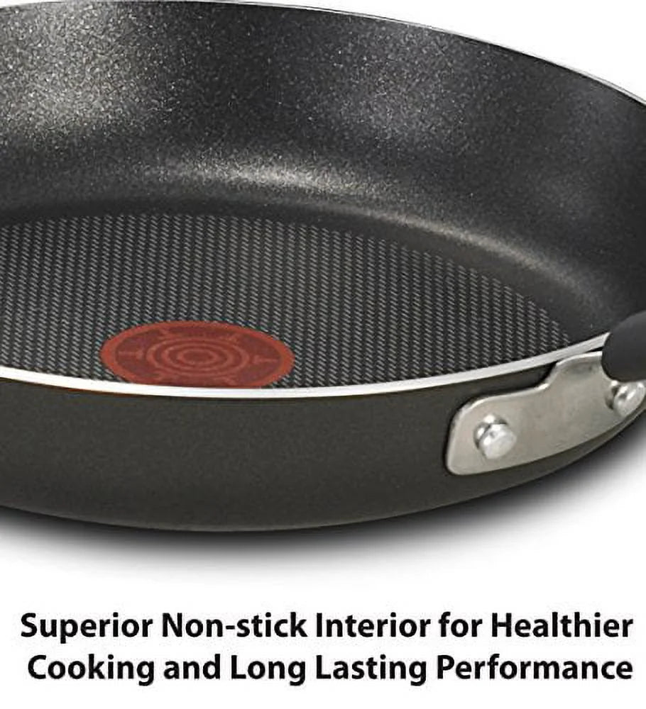 12 Piece Black Nonstick Cookware Set H2366