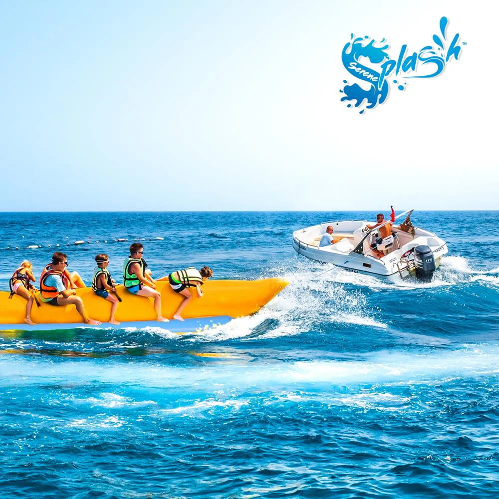 5 Person Inflatable Banana Boat with Storage Bag Y190