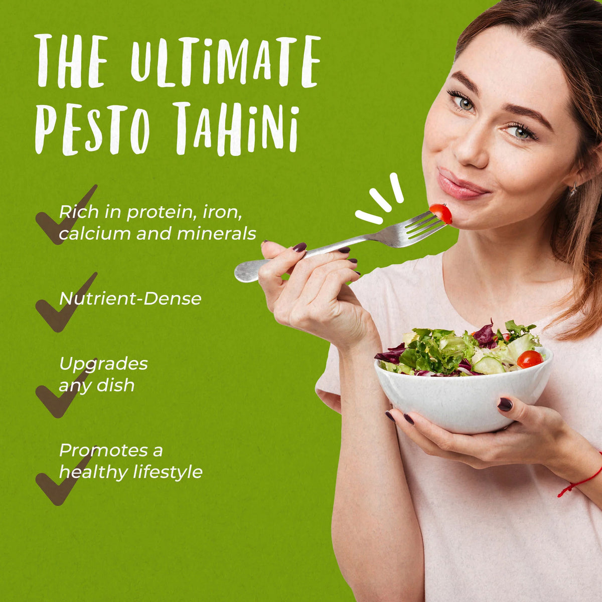 Tahini And Pesto, 13.4 Oz Pack of 6 C145