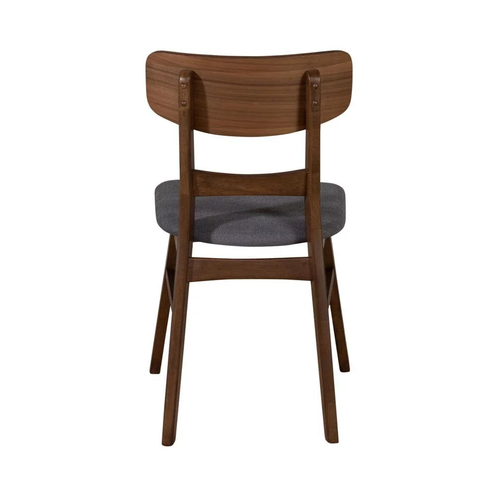 Grey Panel Back Side Chair W66954