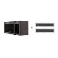 30 1.5 cu. ft. Over the Range Microwave in Black Stainless Steel with Set of 2 Charcoal Filters M25604