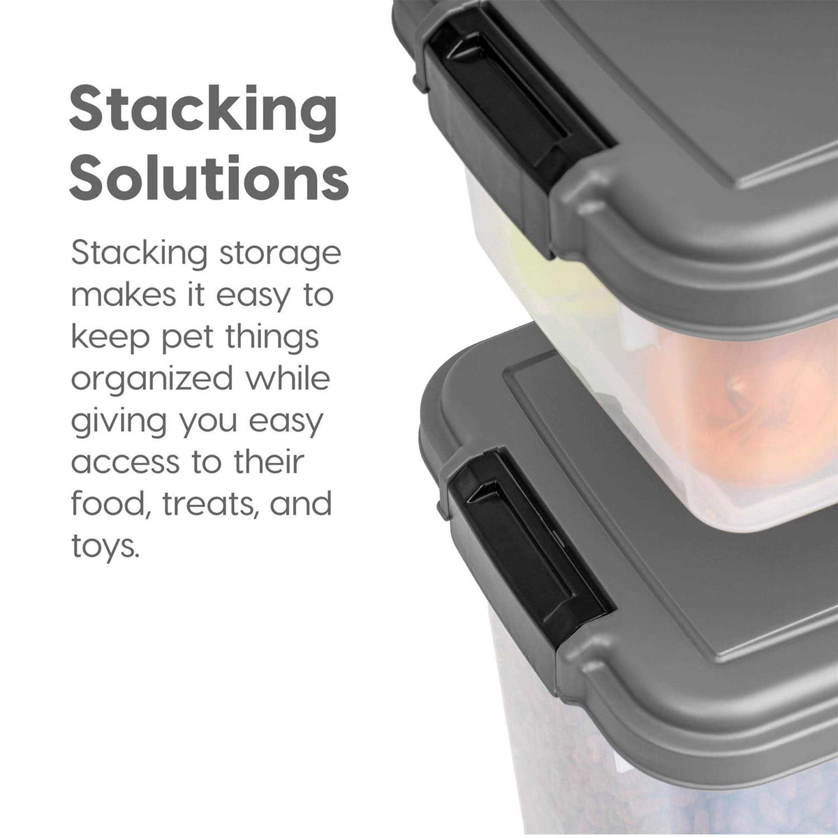 3 Piece Airtight Pet Food Storage Container X568544