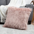 Pink Polyester Floor Pillow A897539
