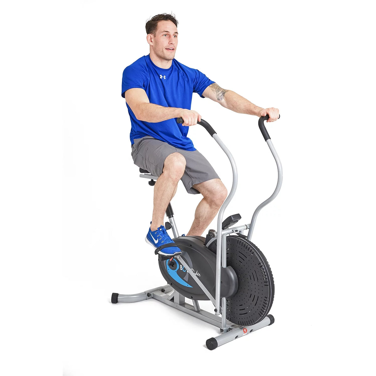 Upright Exercise Fan Bike with Softer Seat J22641