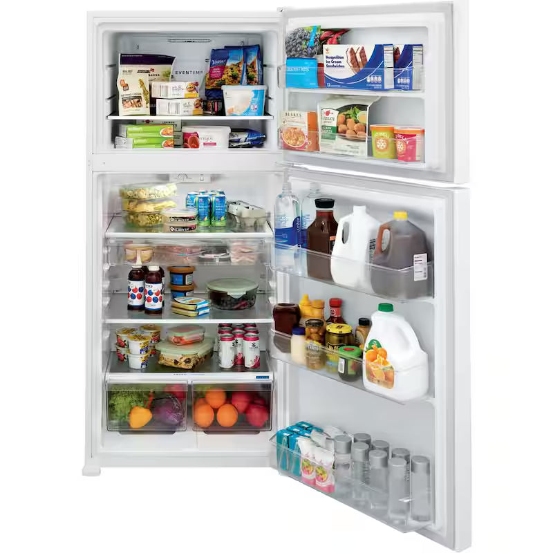 20.0 cu. ft. Top Freezer Refrigerator in White M14194
