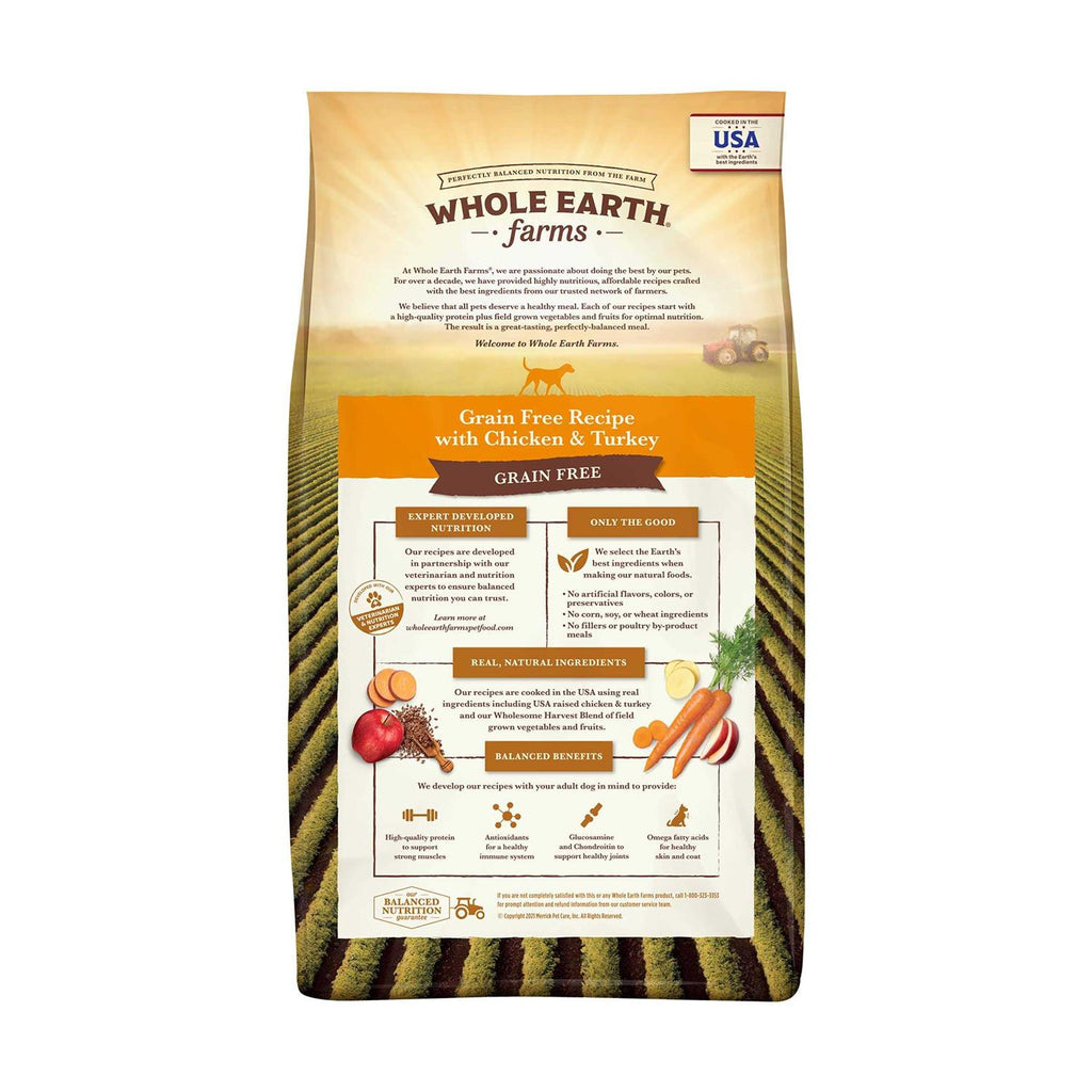 Grain Free Chicken Turkey Recipe Dry Dog Food Z586