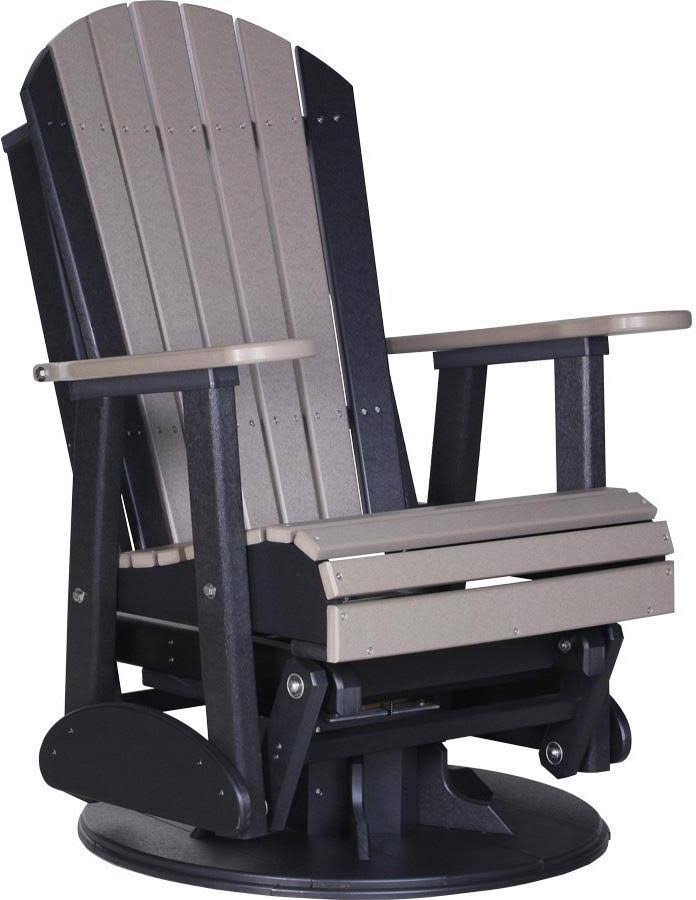Recycled Plastic Swivel Glider Chair F7282
