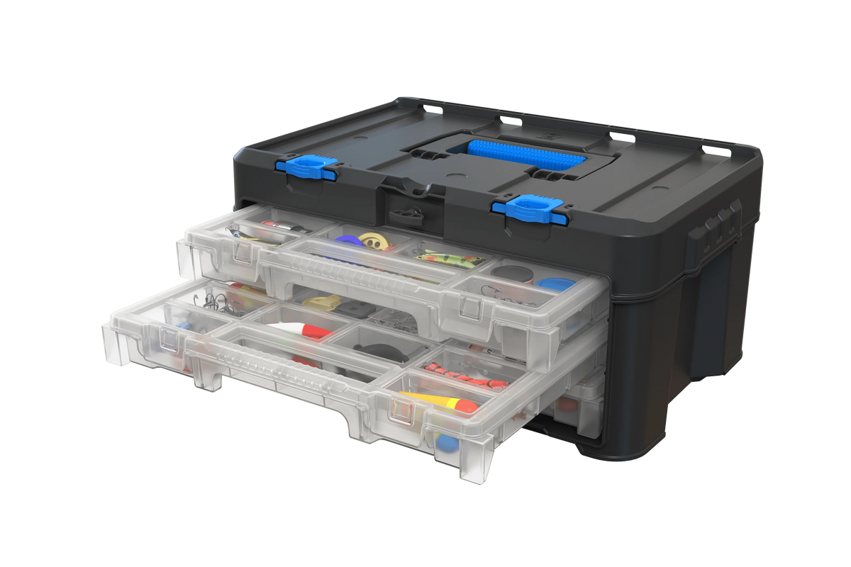 3 Case Parts and Tool Box Organizer I32233