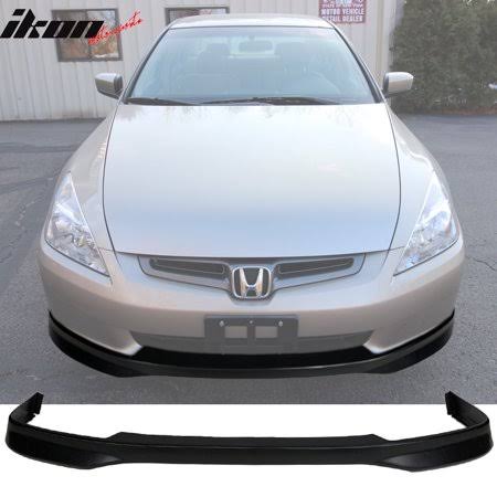 Black Front Bumper Lip E16744