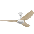 52 Ceiling Fan with Bamboo Blades and White Finish with LED Y61267
