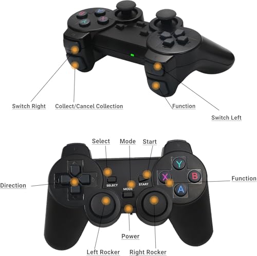 Plug and Play Video Game Console with Dual Controllers C941455